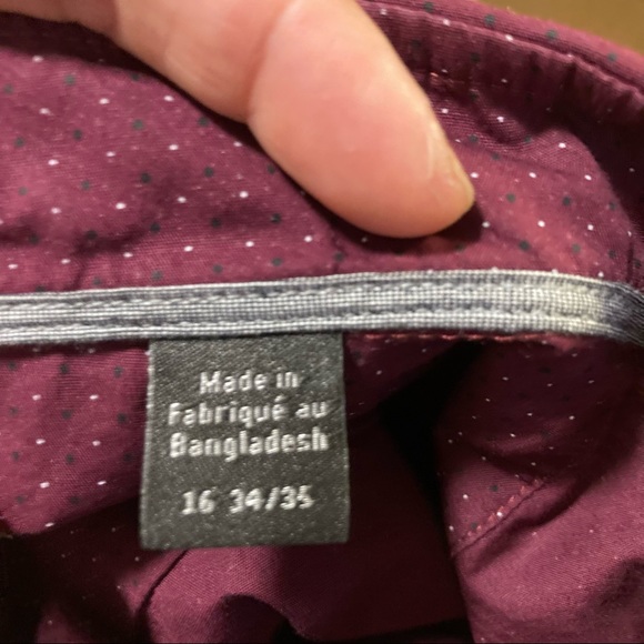 Vince Camuto men’s long sleeve shirt - Picture 3 of 4